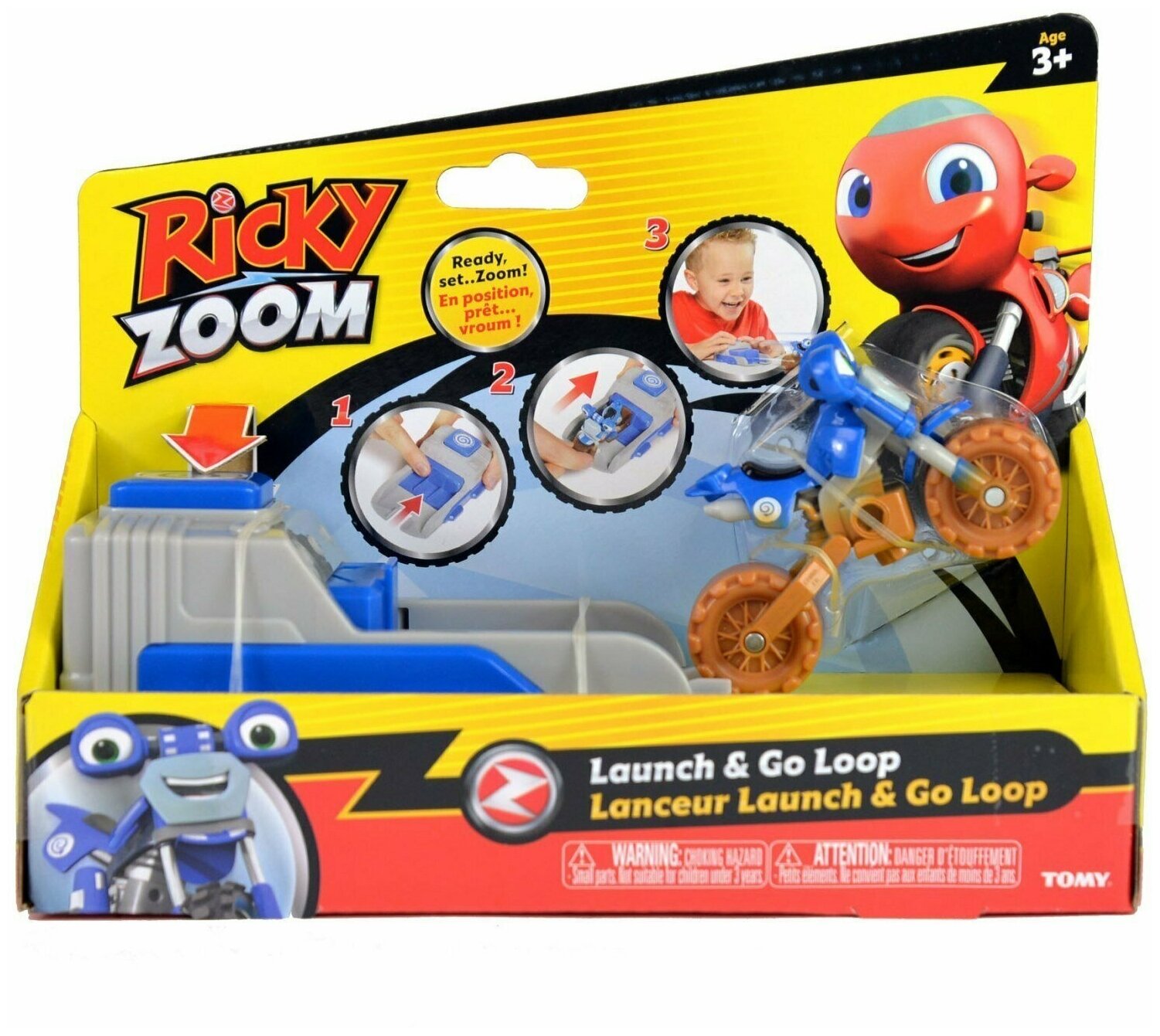 Ricky Zoom Игровой набор Рикки Зум. Луп и катапульта 37066