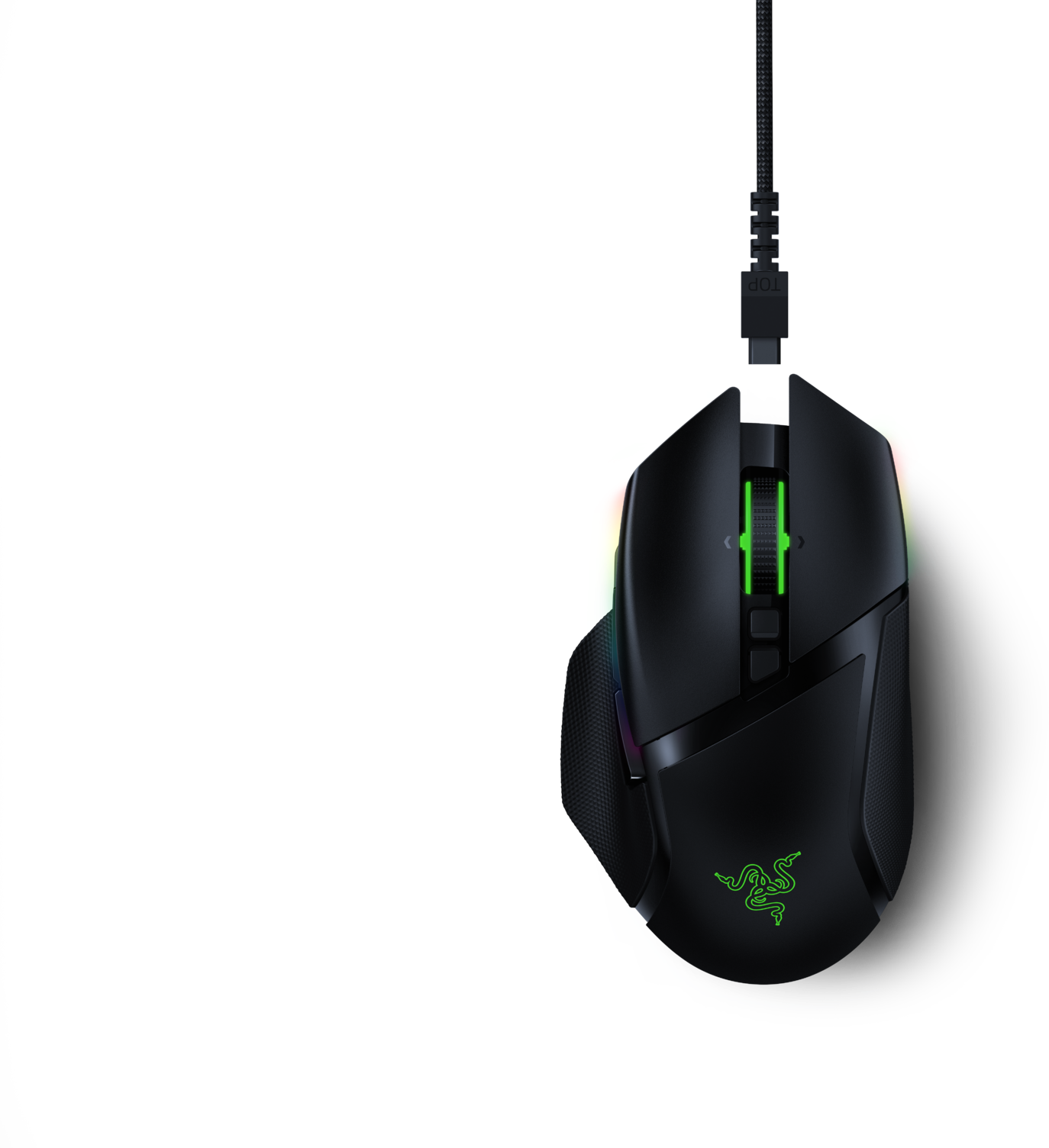 Мышь RAZER Basilisk Ultimate, игровая, оптическая, беспроводная, USB, черный [rz01-03170100-r3g1] - фото №8