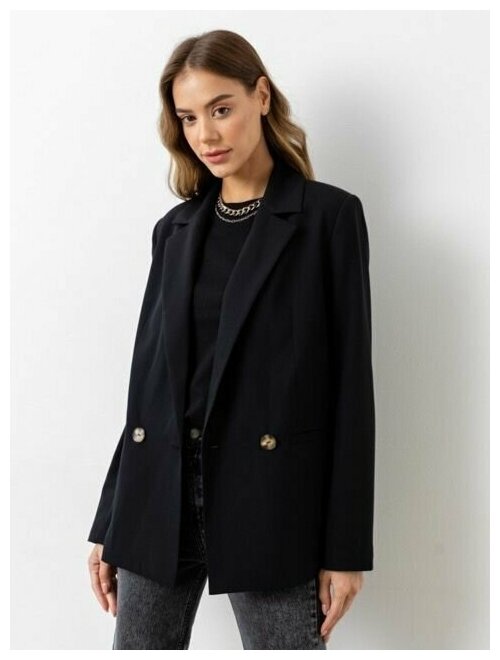 Пиджак VIAVILLE, размер 46, черный