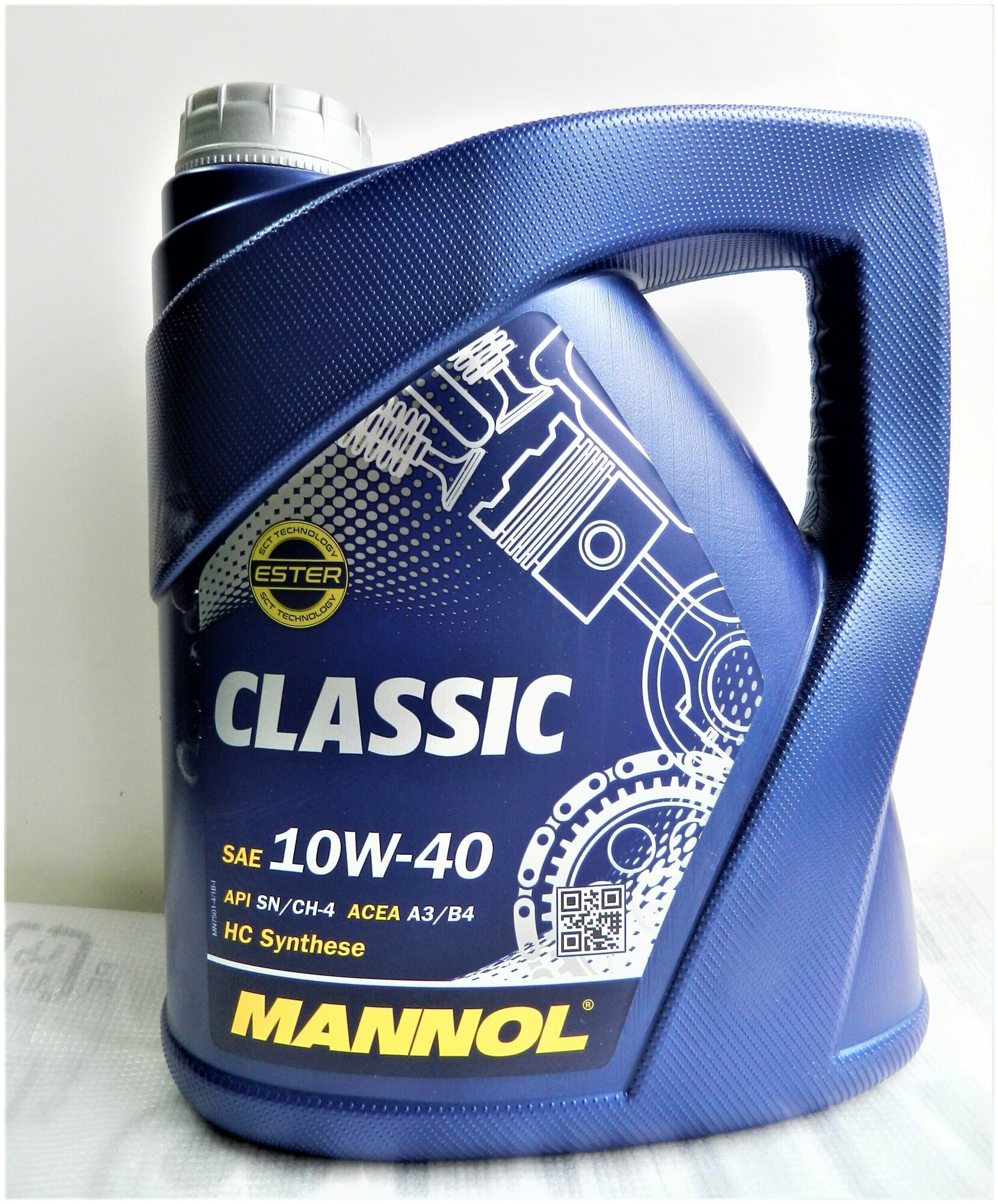 Моторное масло Mannol Classic 10W/40, 1 л, полусинтетическое - фото №5