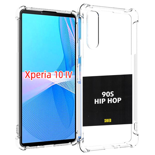 Чехол MyPads Eazy-E 90S Hip Hop для Sony Xperia 10 IV (10-4) задняя-панель-накладка-бампер чехол mypads eazy e 90s hip hop для ulefone note 10p note 10 задняя панель накладка бампер