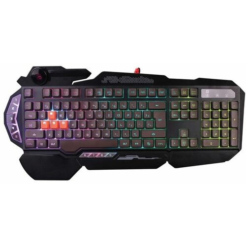 Клавиатура A4Tech Bloody B314 черный USB Multimedia for gamer LED подставка для запястий 445000₽