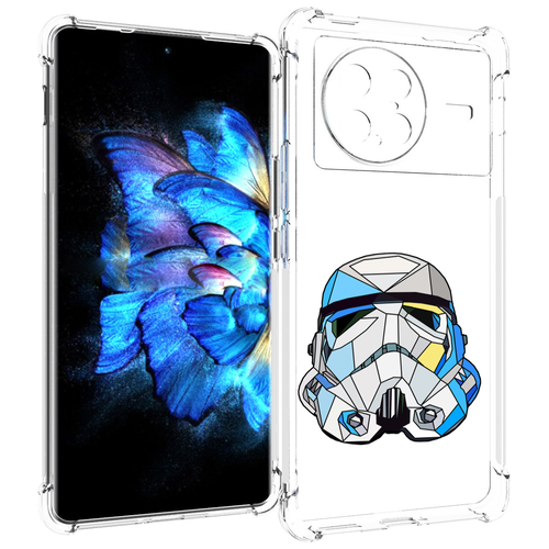 Чехол MyPads star wars дарт вейдер для Vivo X Note 5G задняя-панель-накладка-бампер