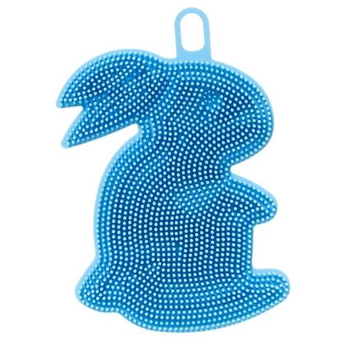 Щетка губка силиконовая 9х14 см.