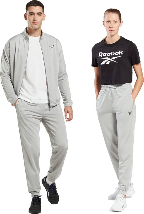 брюки Reebok RI VECTOR KNIT TRACKPANT, размер M, серый