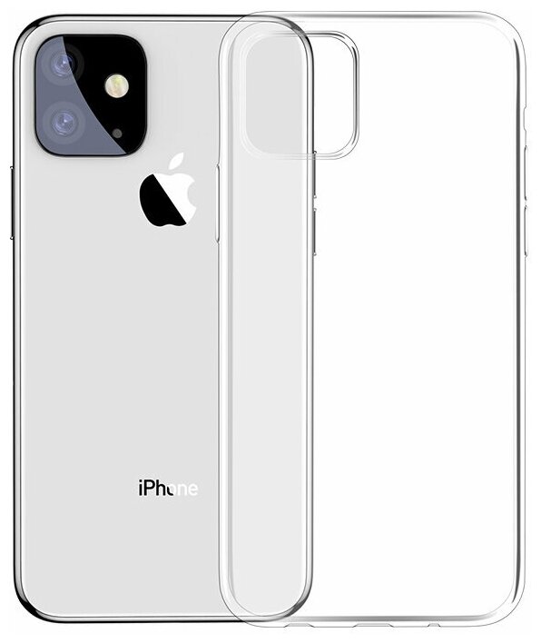 Чехол BASEUS ARAPIPH61S-02 для iPhone 11, прозрачный
