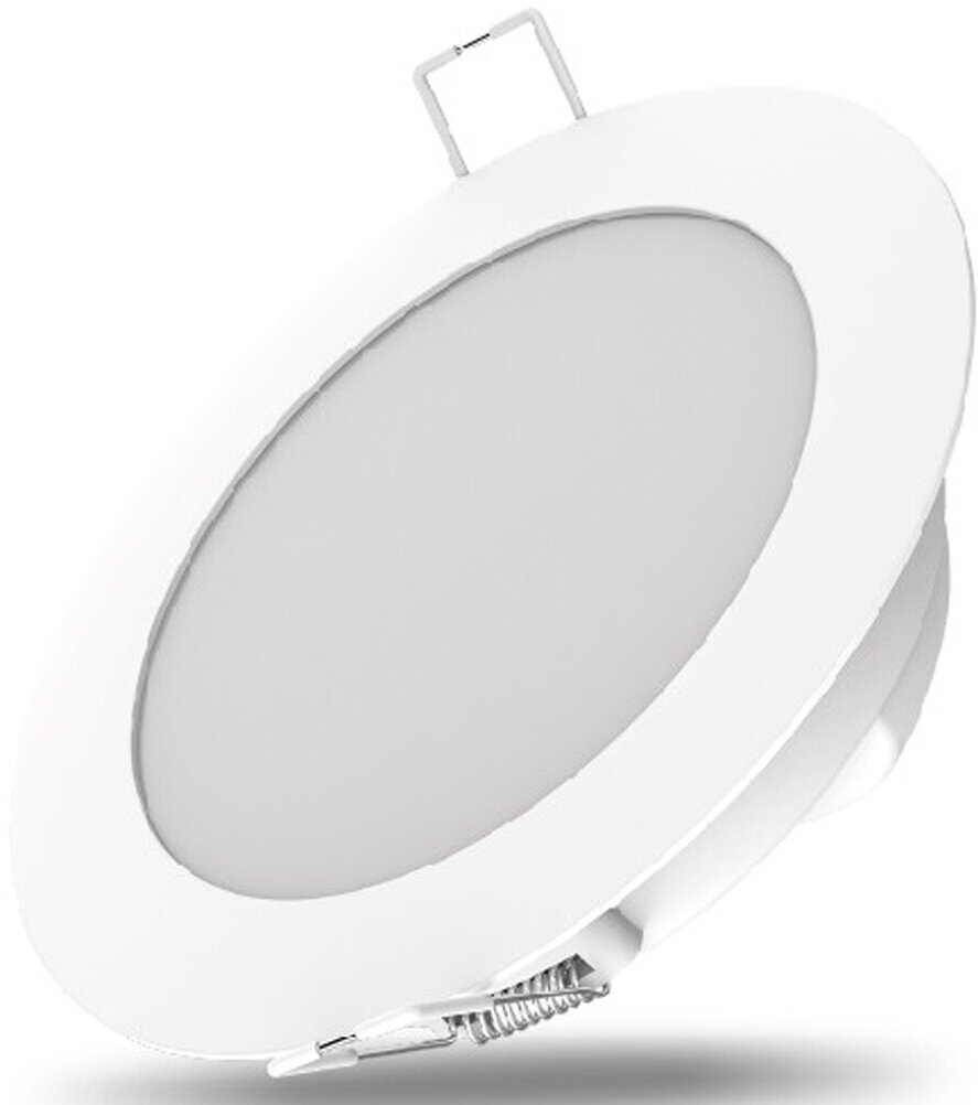 Светильник gauss Умный Wi-Fi 2030122, LED, 7 Вт, 4000, цвет арматуры: белый, цвет плафона: белый - фотография № 12