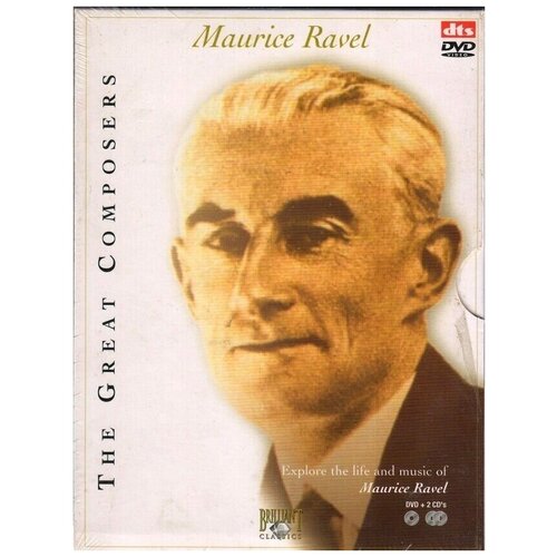 Ravel - Great Composers-Long Box Edition Brilliant CD+DVD Deu ( Компакт-диск 3шт) Best Bolero Pavane Valse