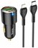 Блок питания автомобильный 2 Type-C, USB HOCO, NZ6, 2100mA, пласт...