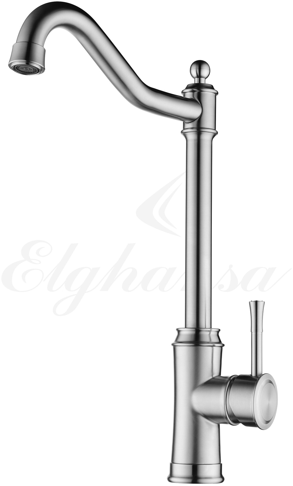 Elghansa STAINLESS STEEL 56D4737-Steel Смеситель для кухни, хром