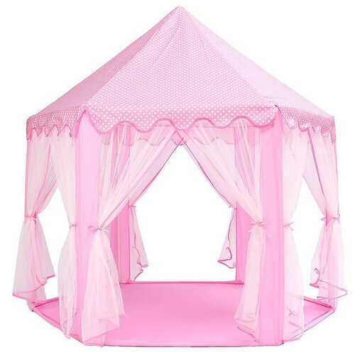 Палатка Дом Шатер розовый 140*140*135 см 8400 в сумке