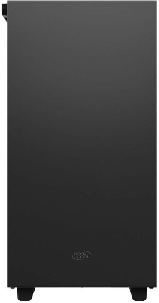 Корпус mATX Deepcool без БП, боковое окно (закаленное стекло), черный - фото №10