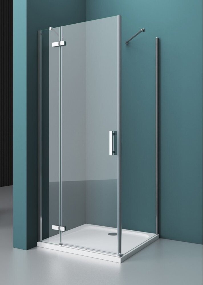 Душевой уголок BelBagno KRAFT-AH-12-120/100-C-Cr-L 1200x1000x1950 - фотография № 1