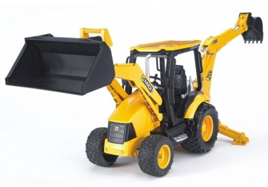 Масштабная модель Bruder 02-427 Экскаватор–погрузчик колёсный JCB MIDI CX