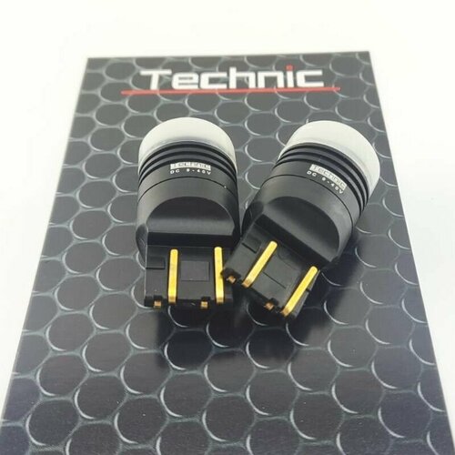 Светодиодная биполярная лампа Technic 9 SMD дхо/габарит матовая линза (идеально подходит для дхо LADA GRANTA