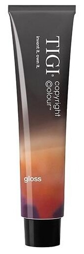 Tigi Copyright, Colour Gloss,10/28 - Тонирующая крем-краска для волос, Экстра светлый блонд фиолетово-пепельный, 60 мл