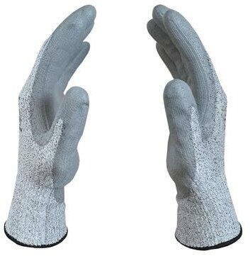 Перчатки для защиты от порезов DY110DG-PU-10, размер 10 SCAFFA (HPPE) - фотография № 9