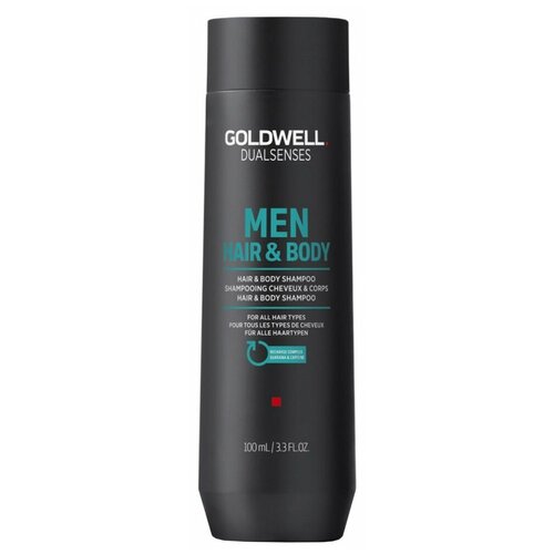 Шампунь мужской для волос и тела - Goldwell Dualsenses for Men Hair & Body Shampoo 100 мл