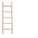 Лестница деревянная для попугая, Flamingo (5 ступенек, 23,7 см, FL101086)