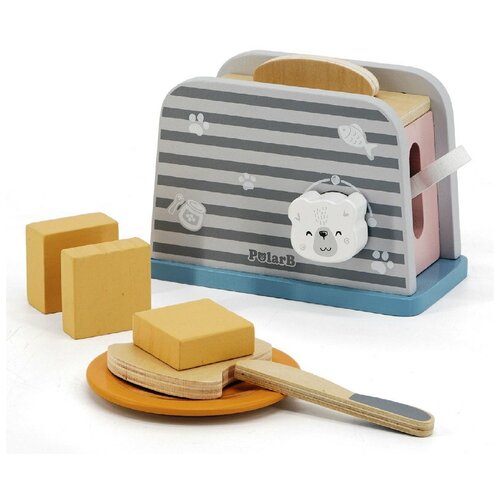 Набор Завтрак с тостером (8 предм.) в коробке ролевые игры lukno игрушечный набор тостер