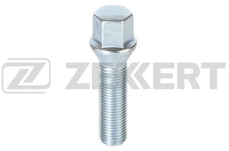 Болт колесный сфера 14mm1.50 длина резьбы 45 ключ 17 Цинк Zekkert BE4042