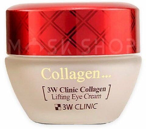 Лифтинг крем для век с коллагеном 3W Clinic Collagen Lifting Eye Cream