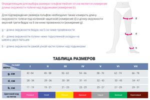 Media larga Mediven Struva 23