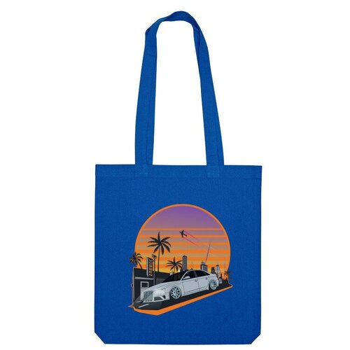 фото Сумка шоппер us basic, синий