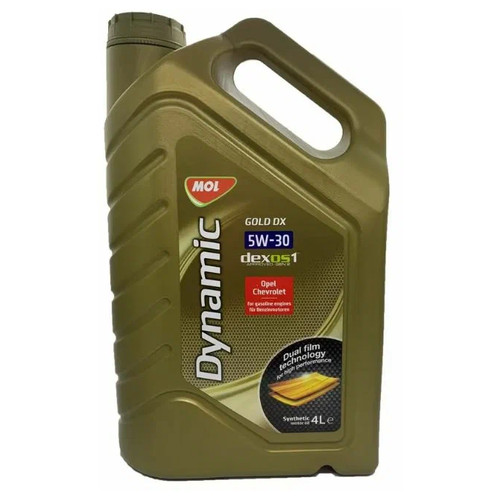 Масло моторное MOL Dynamic Gold DX 5W30 API SN; ILSAC GF-5 4л