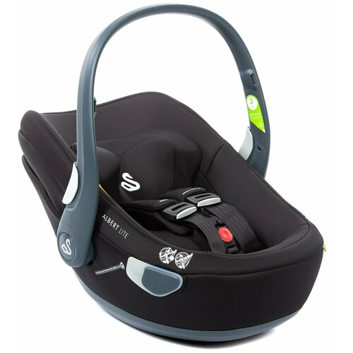 Автокресло детское Albert Lite/Альберт Лайт от австрийского бренда Swandoo/Сванду, от рождения до 13 кг в цвете Chia Black