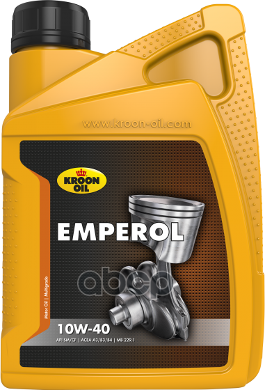 KROON OIL Масло Моторное Kroon Oil Emperol 10W-40 Полусинтетика 5 Л.