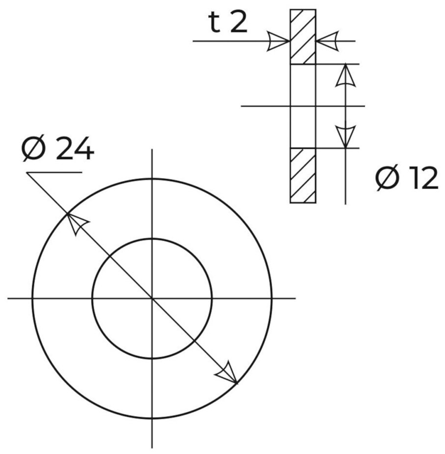 Прокладка для воды уплотнительная MasterProf, 3/4", 5 штук - фотография № 5