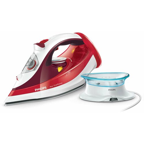 Беспроводной утюг Philips GC459540 Azur FreeMotion красныйбелый 1099000₽