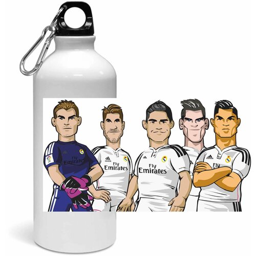 фото Спортивная бутылка реал мадрид - real madrid № 14 bugrikshop