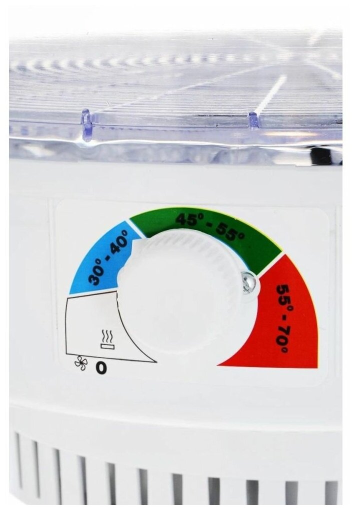 Сушилка для грибов, фруктов, трав ВЕТЕРОК, 500Вт, прозрачные поддоны 5шт. БИТ - фото №7
