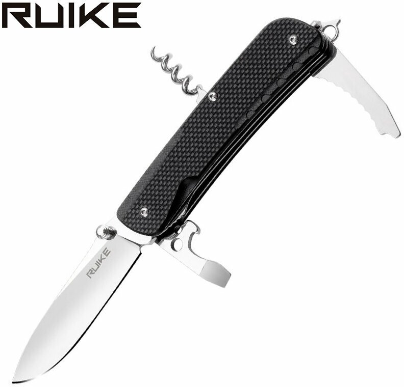 Нож туристический Ruike LD21-B (Черный)