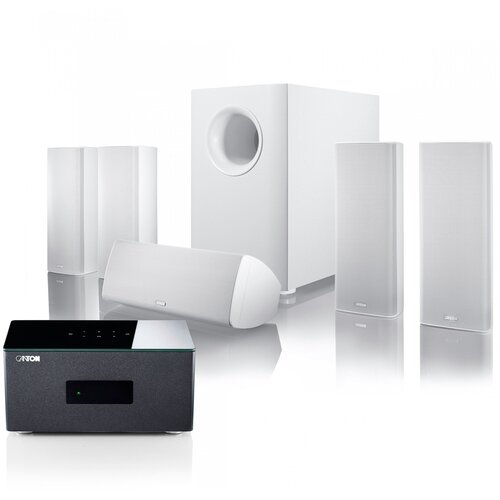 Готовый комплект домашнего кинотеатра CANTON Smart Cinema 365 white matt 17630800₽