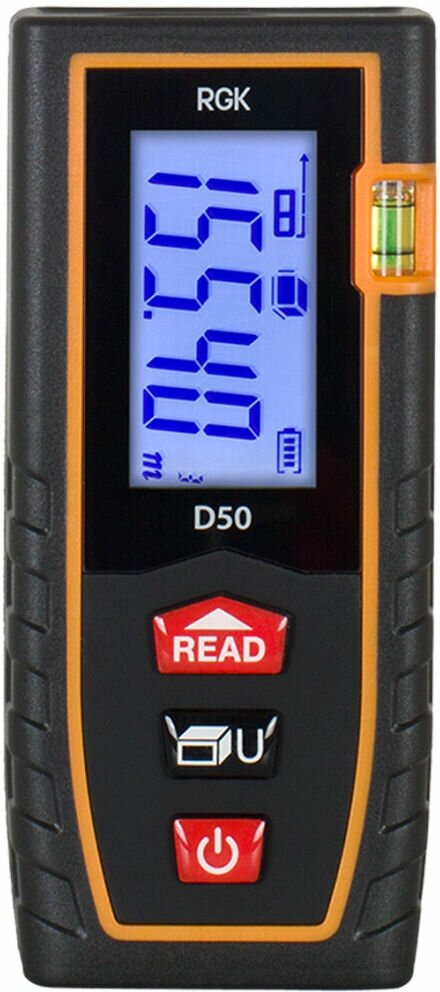 Лазерный дальномер-рулетка RGK RGK D50