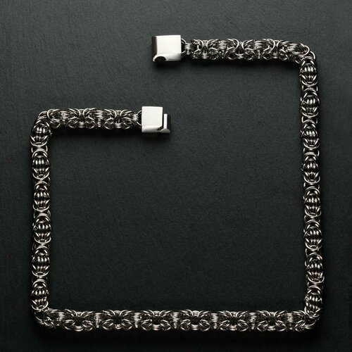 Цепь Алёна Китаева Тритон макси плюс, длина 55 см, серебряный