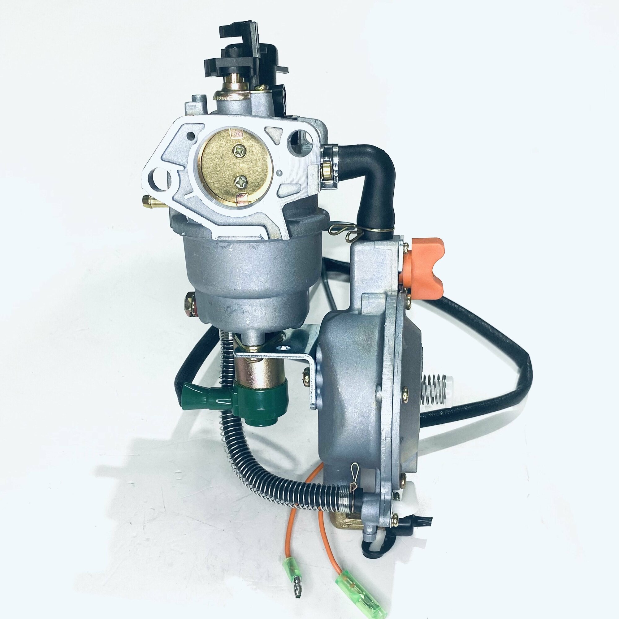 Карбюратор двухтопливный (газ-бензин) для генератора 5.0-6.5 кВт 188F/190F с электроклапаном - фотография № 13