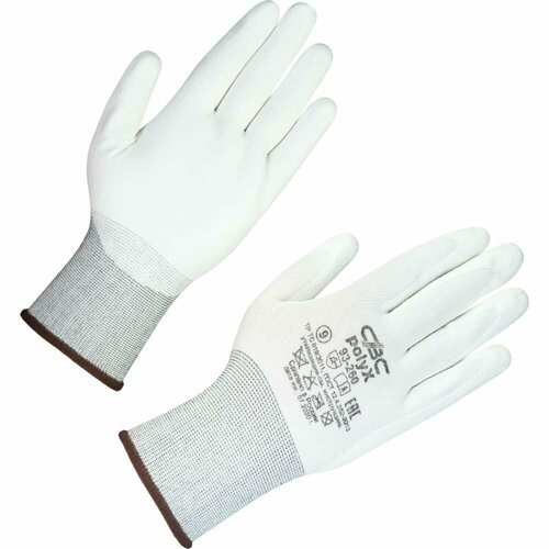 Перчатки СВС поликс перчатки рабочие защитные свс поликс 93 243 белые 3 пары