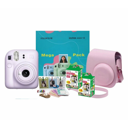 Фотоаппарат моментальной печати Fujifilm Instax MINI 12 Mega Pack Pink 23990₽