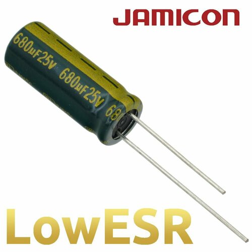 680мкФ 25В / WL / 8х20 / 105 С / конденсатор электролитический (10шт)