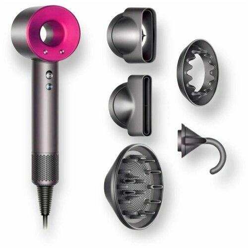 Фен для волос профессиональный 2500 Вт 5 насадок с ионизацией 2200₽