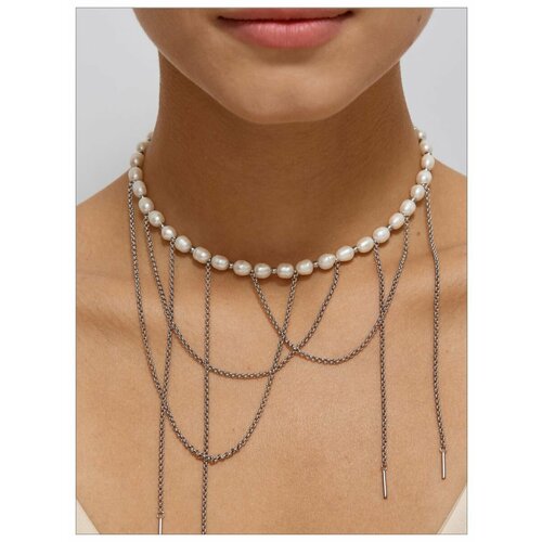 Чокер ДУША_BRAND жемчуг культивированный длина 36 см 5626₽