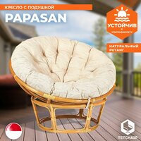 Кресло TetChair "PAPASAN" 23 / 01 W  / с подушкой /  Honey (мед), ткань Старт