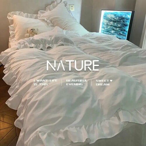 Комплект постельного белья Princess Style из хлопка 4 шт, 2, 150x200cm 4pcs