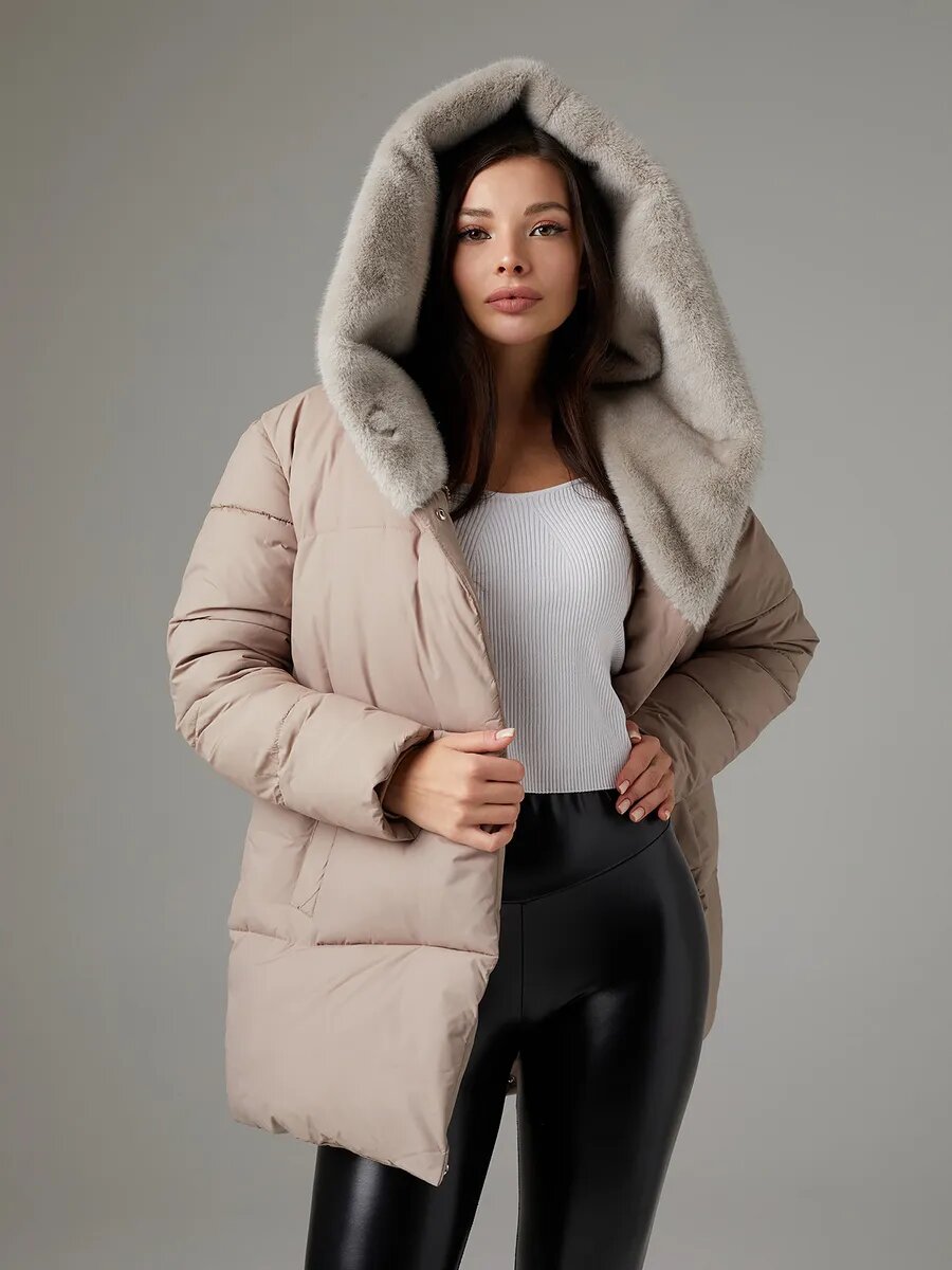 Куртка Sami Fashion, размер XL, бежевый — фото 1