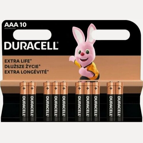 Изображение товара Элемент питания Duracell Basic LR03-10BL AAA бл 10