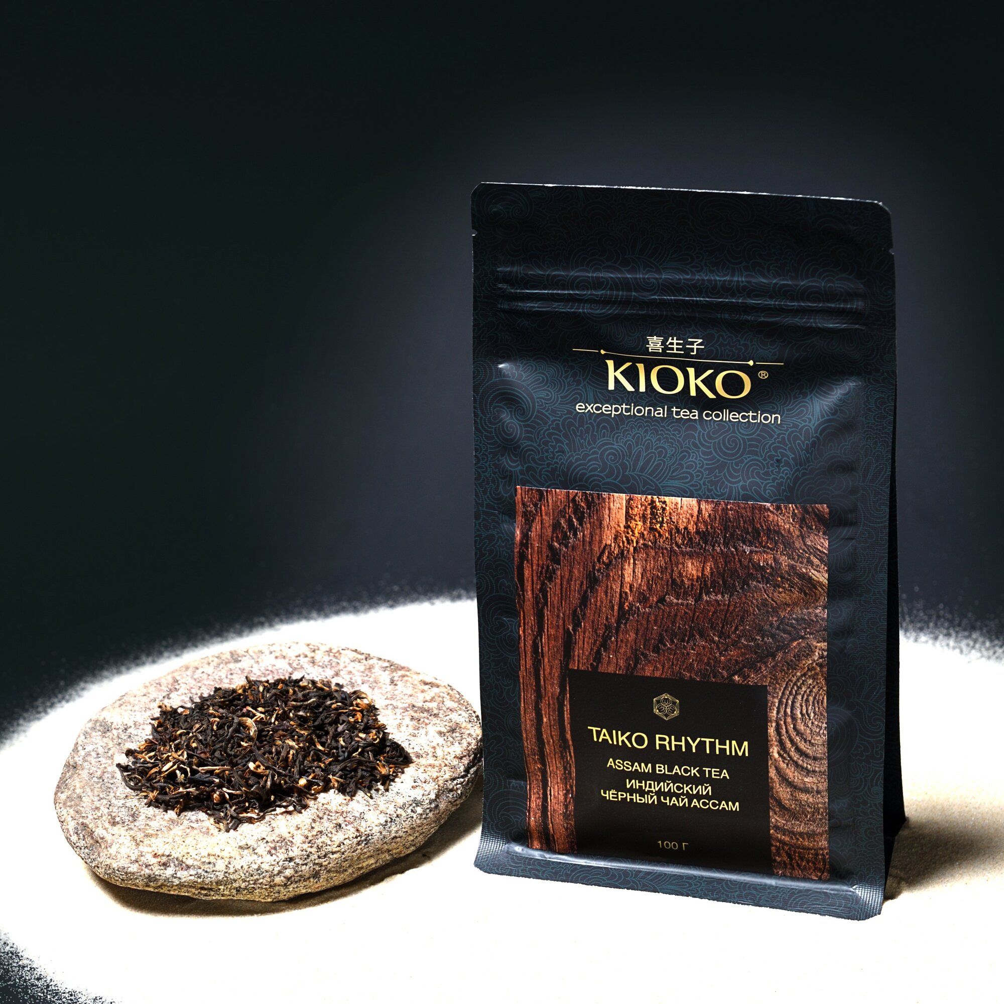 Чай черный листовой Kioko "Rhythm", Ассам, 100г